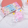 Σετ παιχνιδιών squishy ροζ πατούσα γάτας kawaii για άγχος σε συσκευασία τέχνης pixel - Διαφανής Κρυστάλλινη Σκόνη Για Τα Πόδια Της Γάτας / 【αποστολή Σε Δευτερόλεπτα】