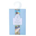 Ocean-scented wardrobe fragrance sachet with white hanging hook for closet freshness - Aquatic