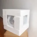 Sichere Schaumstoffverpackung für eine 40cm silberne Spiegel-Discokugel-Dekoration - 跨境包装款 / 40cm Größe / Silber