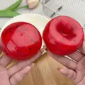 Lebhaft rote Squeeze-Spielzeugkugel im Wassermelonen-Design für Stressabbau und Spiel - Wassermelonen-Slushie-Stil