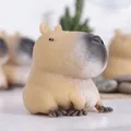 Niedliches Capybara Squishy Spielzeug zum Stressabbau, weiches Tier-Quetschspielzeug - Sitzendes Capybara / 7x5