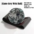 Palla di ritorno al polso grigio mimetico con corda da 1m e diametro di 6,8cm per bambini - 7cm Size / Camouflage Grigio