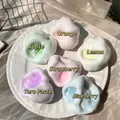 Farbenfrohe handgefertigte langsam zurückfedernde Mochi-Stressabbau-Spielzeugvarianten - Gelber Stil (Mit Pumpe) / Gelb