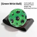 Palla rimbalzante da polso pietra di luna verde con cinturino e diametro di 6,8 cm. - Diametro 6.8cm / Verde