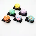 Variété de balles de rebond de poignet colorées à haute élasticité - Balle Rebissante de Poignet / 6.3cm / Pois Mixtes