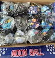 Confezione di palline rimbalzanti luna colorate per polso per bambini - Misura 6cm / Spazio Mare Misto