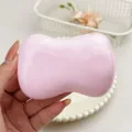 Soft pink bow-shaped moldable Vaseline soap squishy stress relief toy SKU variant view - Pink vaseline soap [not maltose]