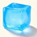 4.50cm / Einfarbiger Eiswürfel / 104g Packung / Blau
