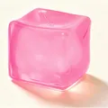 4.50cm / Einfarbiger Eiswürfel / 104g Packung / Rosa