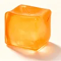 4.50cm / Einfarbiger Eiswürfel / 104g Packung / Orange