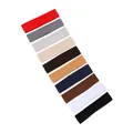 Pack of ten multi-colored thin elastic headbands for sports yoga and gym fitness - Thin Style Type 1 / 10 Pieces Pack / Multicolor