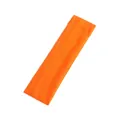 Bandeau de sport élastique fin orange vif pour le yoga le fitness et la musculation - Orange