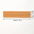 Mustard yellow solid color elastic sports headband for yoga fitness training measurement - 1 Piece / Khaki