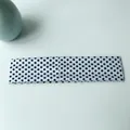 Elastic sports fitness headband with a classic black polka dot pattern on white fabric - Polka Dot B / 1 Piece / White with Black Polka Dots