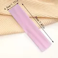 Light pink thin elastic sweatband for yoga and fitness, dimensions 20cm x 4.5cm. - Light Pink
