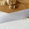 Elegante nastro intrecciato a righe lilla e bianco per progetti fai da te e fiocchi - 2.5cm / Lilla