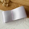 Elegante nastro a righe viola chiaro per vestiti per bambole fai da te e fiocchi - 3,6 cm / Lilla