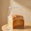Large transparent stand-up bread bag 22x11x28cm suitable for 450g toast loaf - Large (22*28+11cm) / Clear