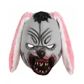 Creepy scary bloody bunny rabbit Halloween mask for horror party animal costume headwear - Bloody Bunny Bear