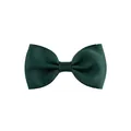 Elegante donkergroene grosgrain lint haarstrik voor peuters en meisjes haar accessoires - 593