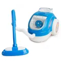 Realistic blue and white toy vacuum cleaner for children's home roleplay simulation - Blue Vacuum Cleaner Toy