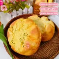 Juguete squishy de pan de cebolla realista de espuma PU de rebote lento para estrés. - Pan de Cebolleta