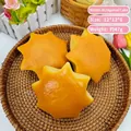 Juguete de pan squishy de subida lenta con forma de estrella hecho de espuma PU suave - Pan Octagonal