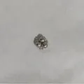 Dettaglio di piccoli fermagli magnetici tondi argentati per la creazione di gioielli fai da te - Rotondo Liscio / 6mm / Argento