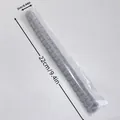 Sujetacortinas de cuerda de algodón trenzada gris con medidas de 22 cm - 24cm L * 2cm A / Gris claro