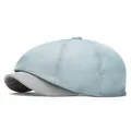 Gorra de repartidor de periódicos de malla transpirable azul claro para hombre - Gris claro