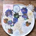 Magic circle astrology stickers for scrapbooking, starry night themed DIY decals 60pcs - Starry Night Magic Circle