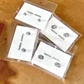 Classic S925 sterling silver stud earrings with sparkling round cubic zirconia - 4mm / Magnetic Style (Single Only, Loose) / Silver