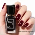 BGve 14ml nail polish in deep cherry wine red for a glossy high-shine manicure finish - 16 Cherry Wine Red