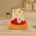Niedlicher Pizza-Plüsch-Anhänger mit bunter Stickerei für kreative Taschen-Deko - 10cm / Pizza