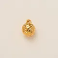 Pendentif balle de golf en acier inoxydable doré 18K pour création de bijoux DIY - Balle de Golf