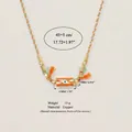 Vintage colorful braided rope necklace with metal evil eye pendant and tassels - Orange Rope Evil Eye