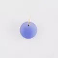 Minimalist purple translucent berry pendant with gold stainless steel hook for DIY earring - Blueberry Pendant / Blueberry