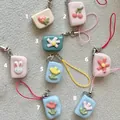 Colgantes de esmalte de acero inoxidable con motivos de cereza y conejo para bisutería - Colgante Zanahoria / Naranja Zanahoria