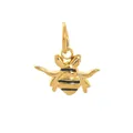 Pendentif abeille doré détaillé en acier inoxydable pour bijoux DIY colliers - Abeille