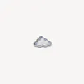 Pendentif mignon en forme de nuage iridescent avec cadre en métal argenté bijoux - Nuage (HSNK255015SI)
