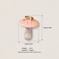 Abalorio de seta accesorio joyería DIY con dimensiones 16x14mm y cobre de 3,6g - Colgante Seta Rosa Blanco No 14 / 16x14mm / Rosa y Blanco