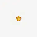 Pendentif en verre facetté en forme d'étoile orange pour colliers et bijoux DIY minimalistes - Fleur Jaune Zirconia (HSNK255015SI) / 1 Pièce