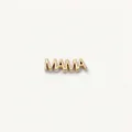 Pendentif élégant en lettres MAMA plaqué or pour collier et bijoux personnalisés - Accessoire MUM (HSNK255015SI)