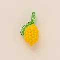Ciondolo a forma di limone fatto a mano con perline gialle per gioielli fai-da-te - Ciondolo al Limone