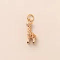 Adorable colgante de jirafa pintado a mano estilo cerámica para collares DIY creativos - Solo Colgante (Sin Cadena) / Ciervo Dije