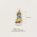 Cute cartoon cat pendant charm made of durable stainless steel for DIY jewelry making - Pendant Only (Without Chain) - Cat