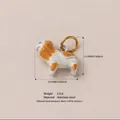 Colgante de animal de acero inoxidable con información detallada de dimensiones y peso - 11-Colgante de León