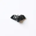 Ciondolo pipistrello nero minimalista realizzato in acciaio inossidabile di alta qualità - 37 Ciondolo A Forma Di Pipistrello Nero