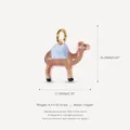 Detaillierte Maße und Gewicht für den Kupfer Kamel Anhänger für DIY Schmuckdesign. - Stil 15 Kamel Anhänger