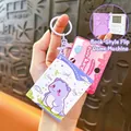 Portable purple book-style mini handheld Tetris game console keychain toy for kids - Book Shaped Game Console Pendant / Purple